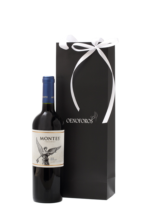 GIFT SINGLE BAG - MONTES RESERVA MERLOT