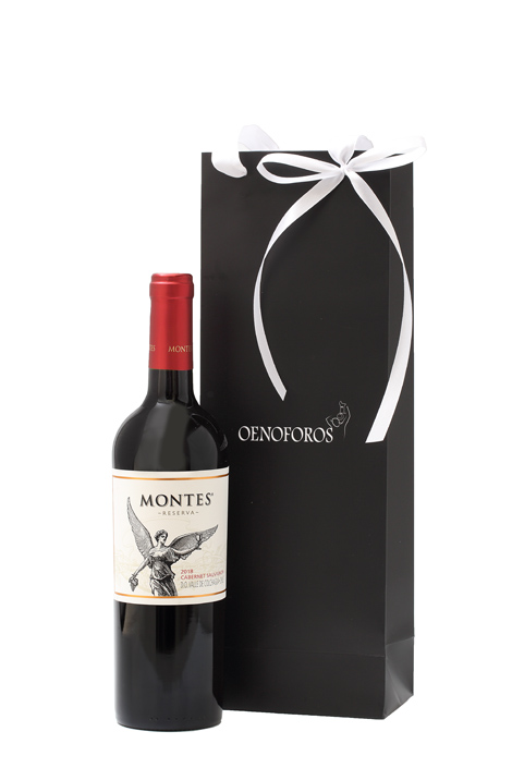 GIFT SINGLE BAG - MONTES RESERVA CABERNET SAUVIGNON