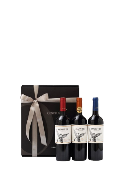 GIFT TRIPLE BOX - MONTES RESERVA
