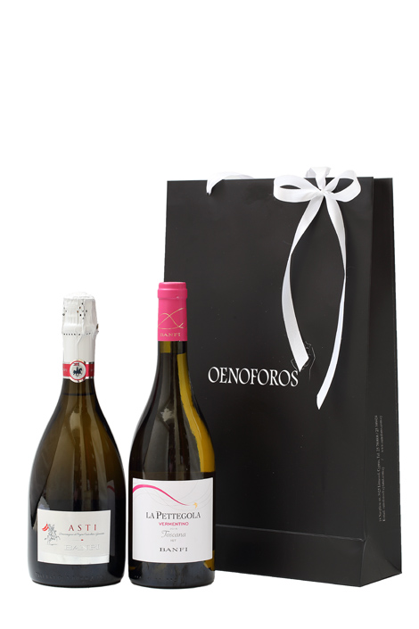 GIFT DOUBLE BAG - CASTELLO BANFI