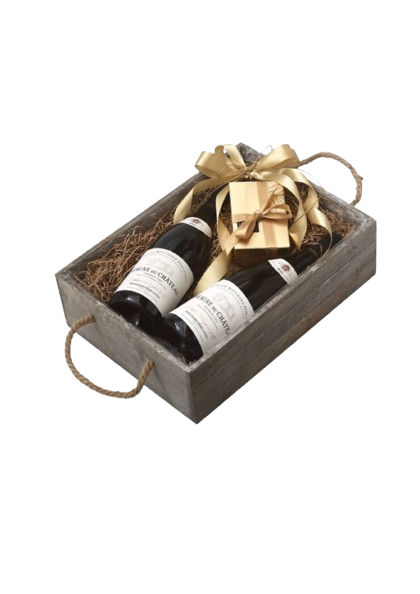 GIFT DOUBLE GREY BOX - BOUCHARD PERE & FILS