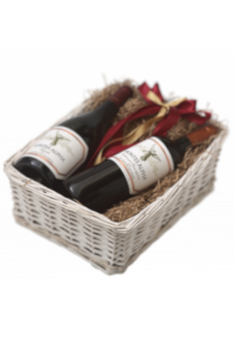 GIFT BASKET FOR 2 WINES