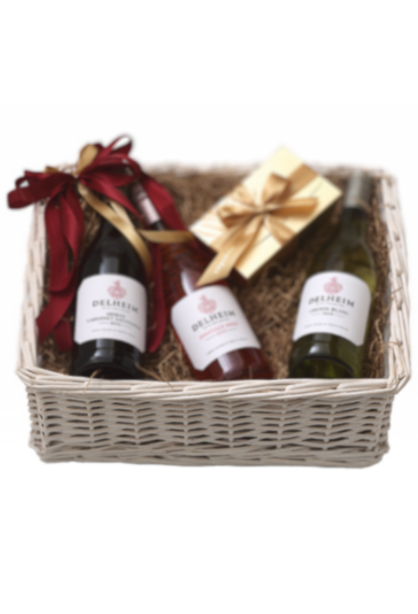 GIFT BASKET FOR 3 WINES